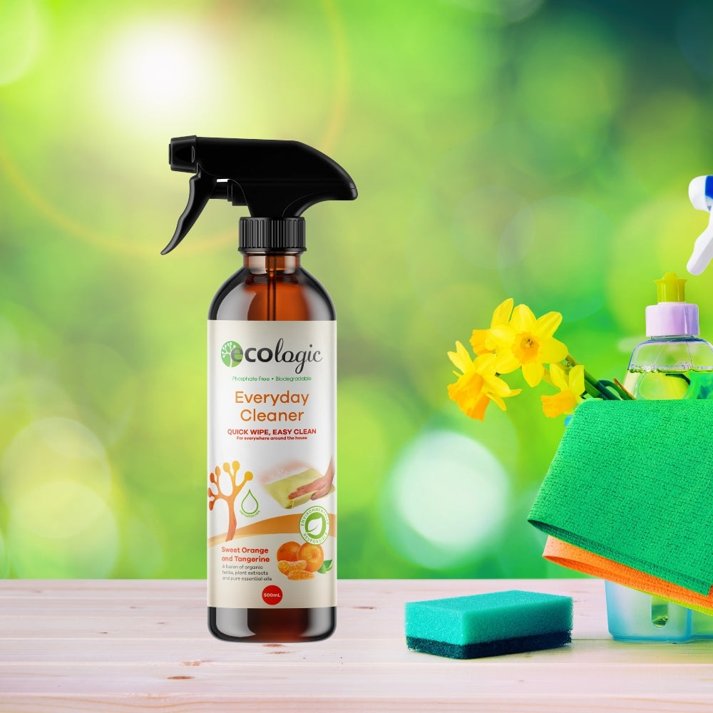 Ecologic Sweet Orange & Tangerine Everyday Cleaner Spray 500mL-The Living Co.