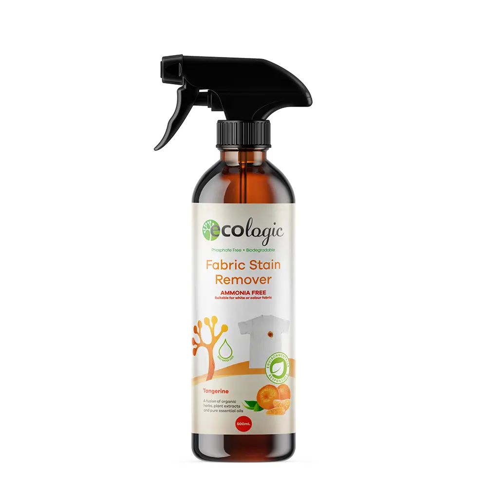 Ecologic Fabric Stain Remover Spray 500ml-The Living Co.