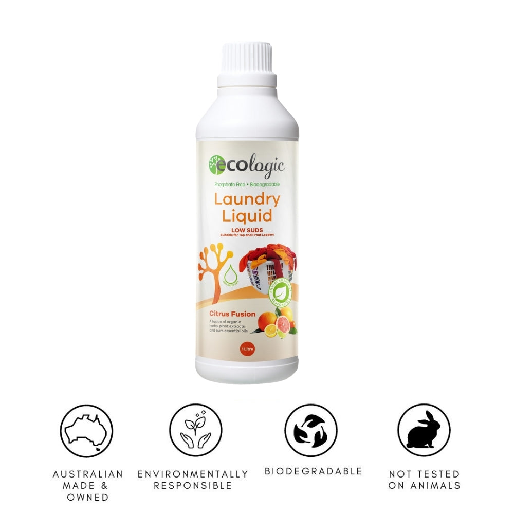 Ecologic Laundry Liquid Citrus Fusion 1L