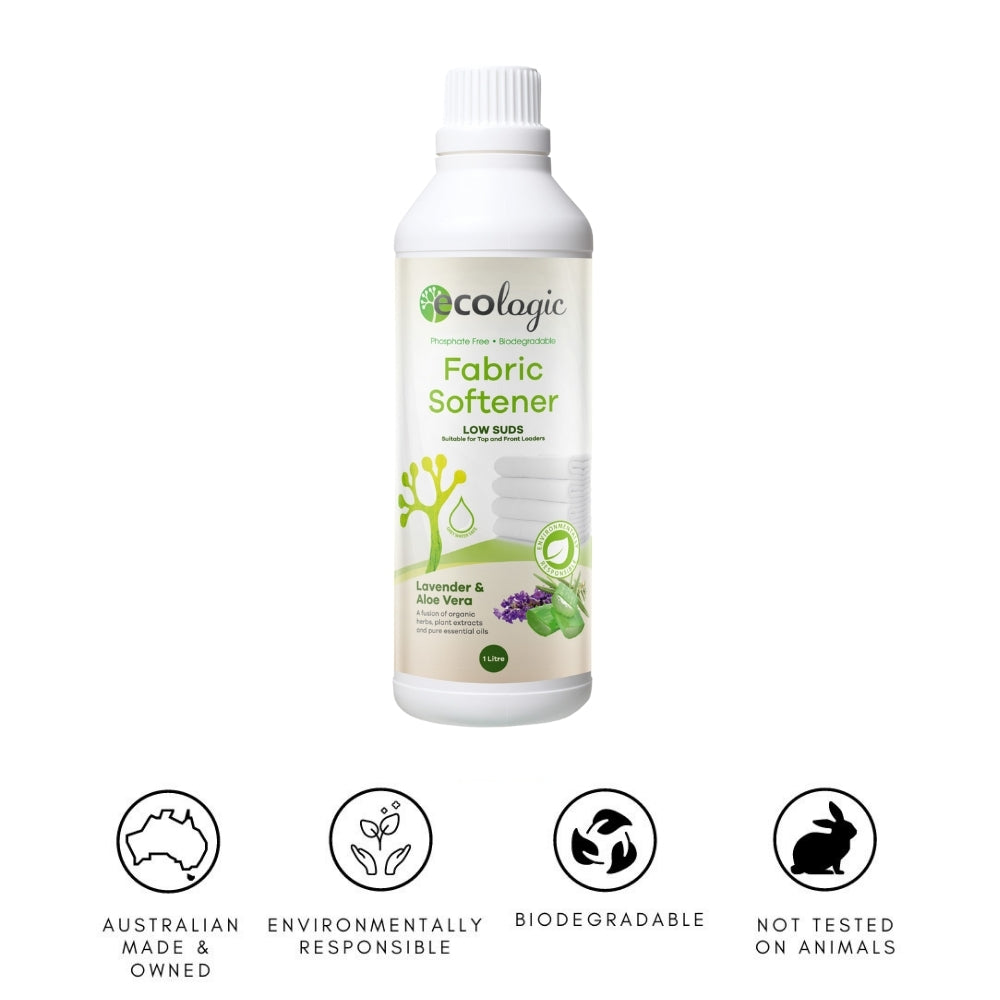 Ecologic Fabric Softener Lavender & Aloe Vera 1L