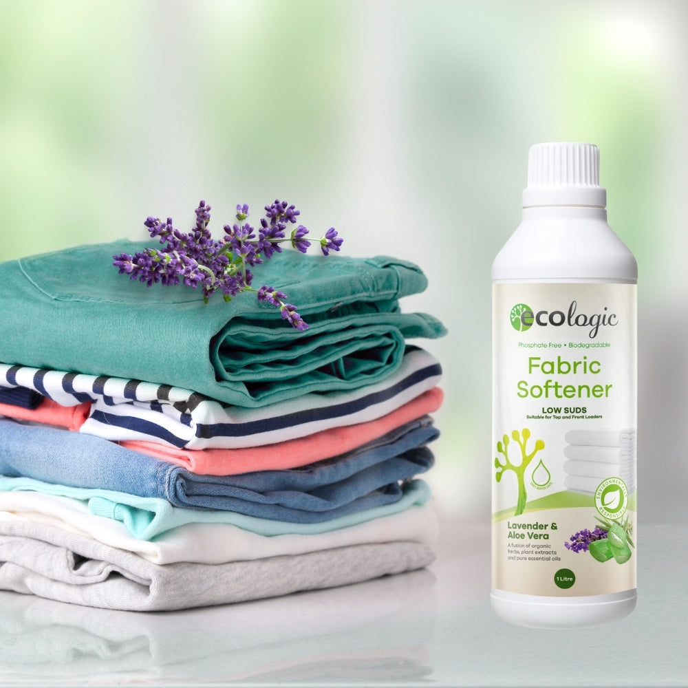 Ecologic Fabric Softener Lavender & Aloe Vera 1L-The Living Co.