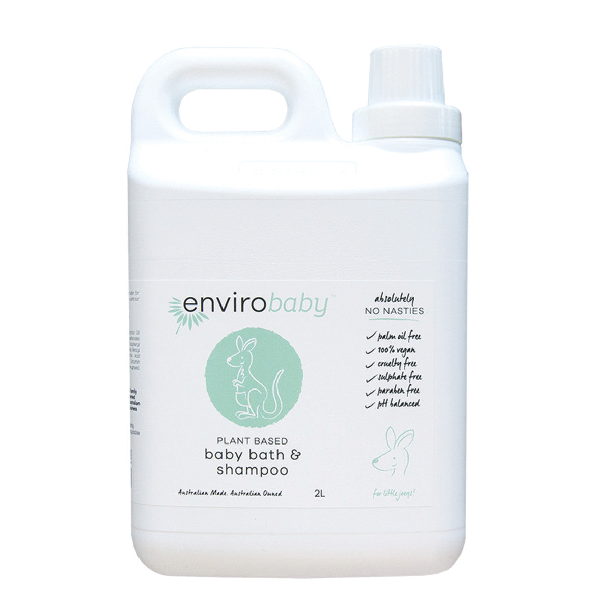 EnviroBaby Plant Based Baby Bath and Shampoo-The Living Co.