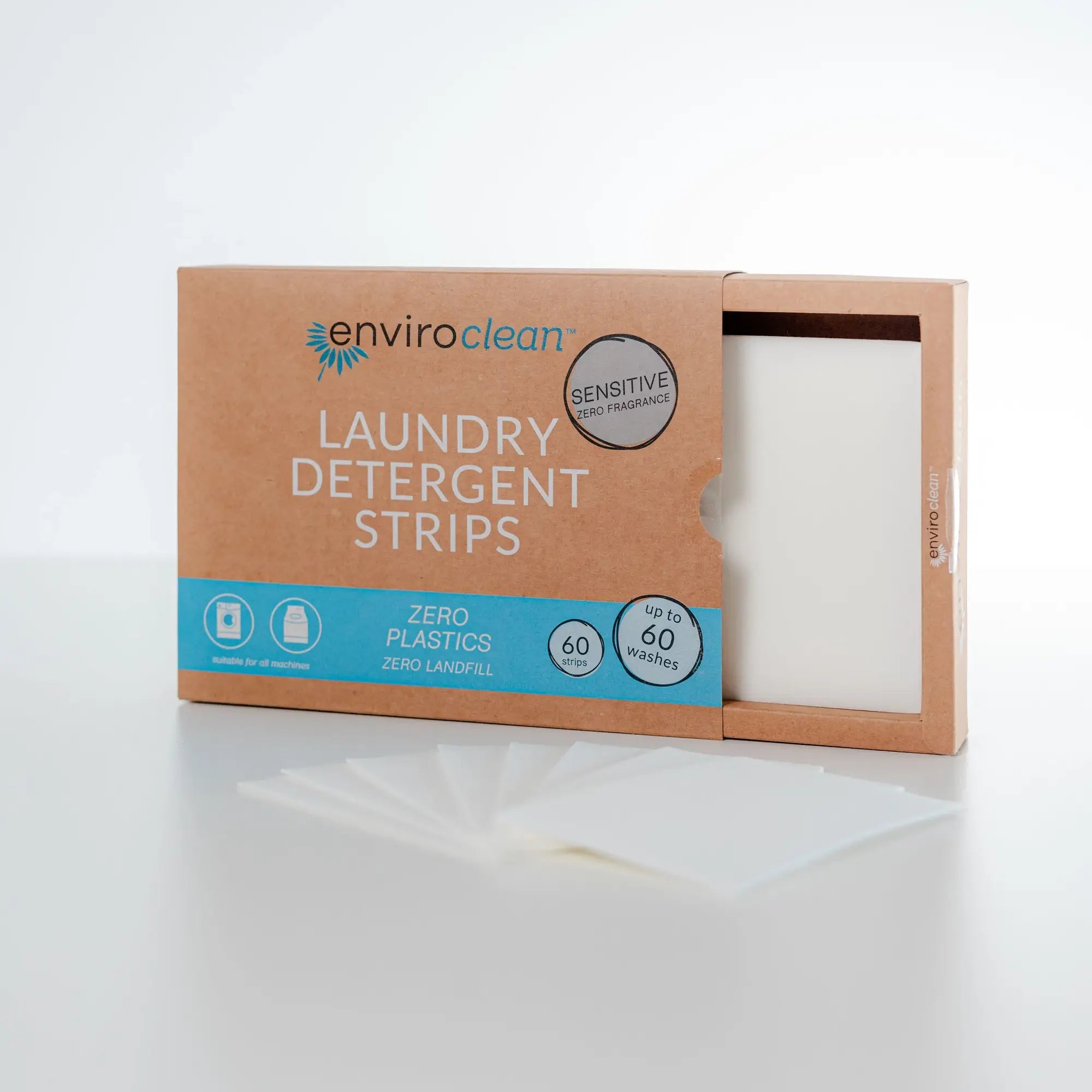 Enviroclean Laundry Detergent Strips - Sensitive-The Living Co.