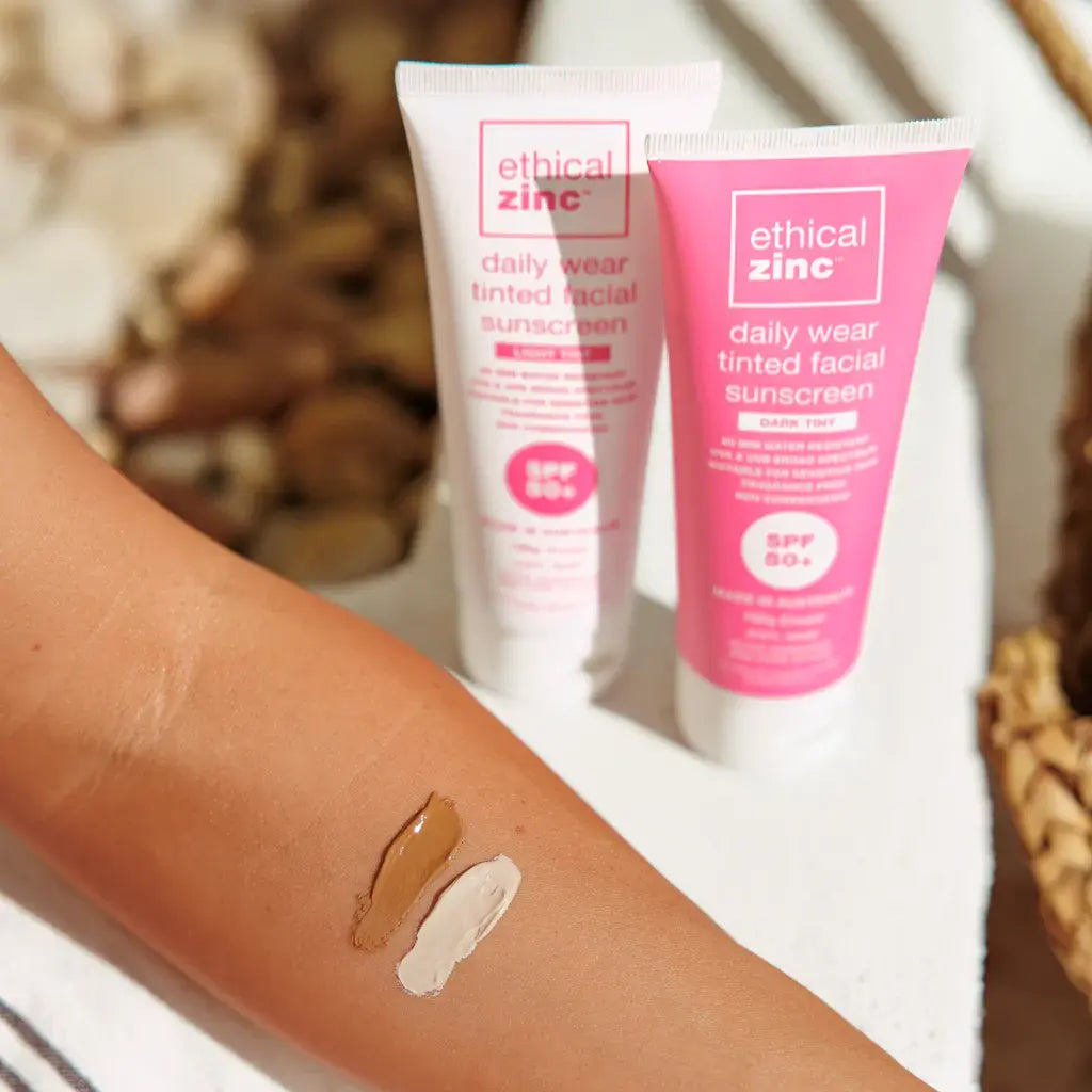 Ethical Zinc SPF50+ Daily Wear Tinted Facial Sunscreen - Light Tint
