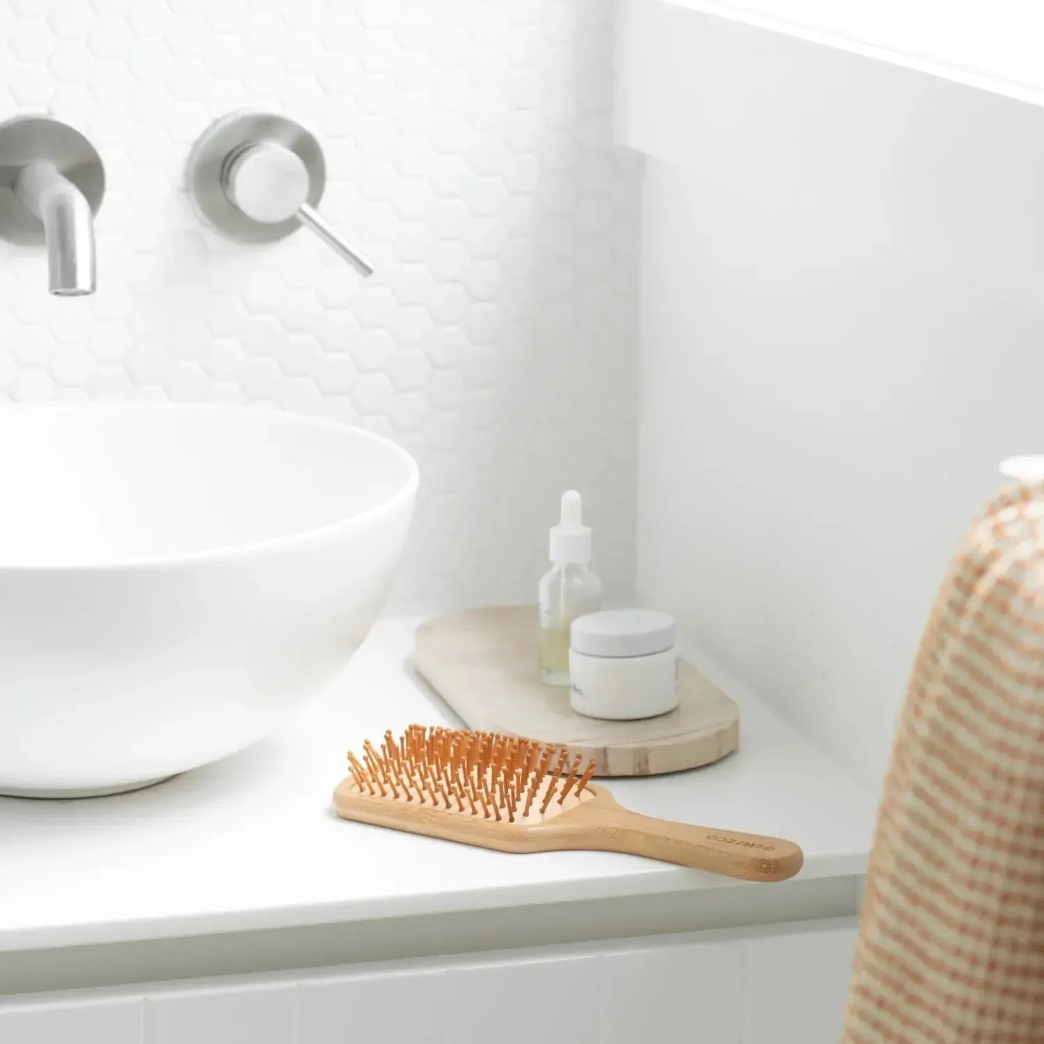 Ever Eco Bamboo Hair Brush Large Paddle