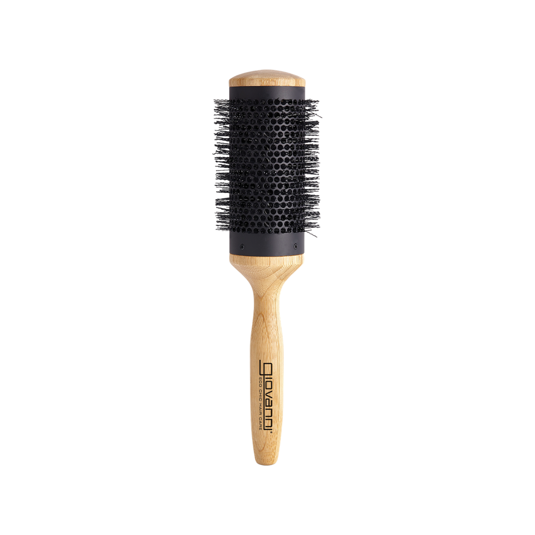 Giovanni Bamboo Hair Brush Thermal - Ceramic Coated Barrel-The Living Co.