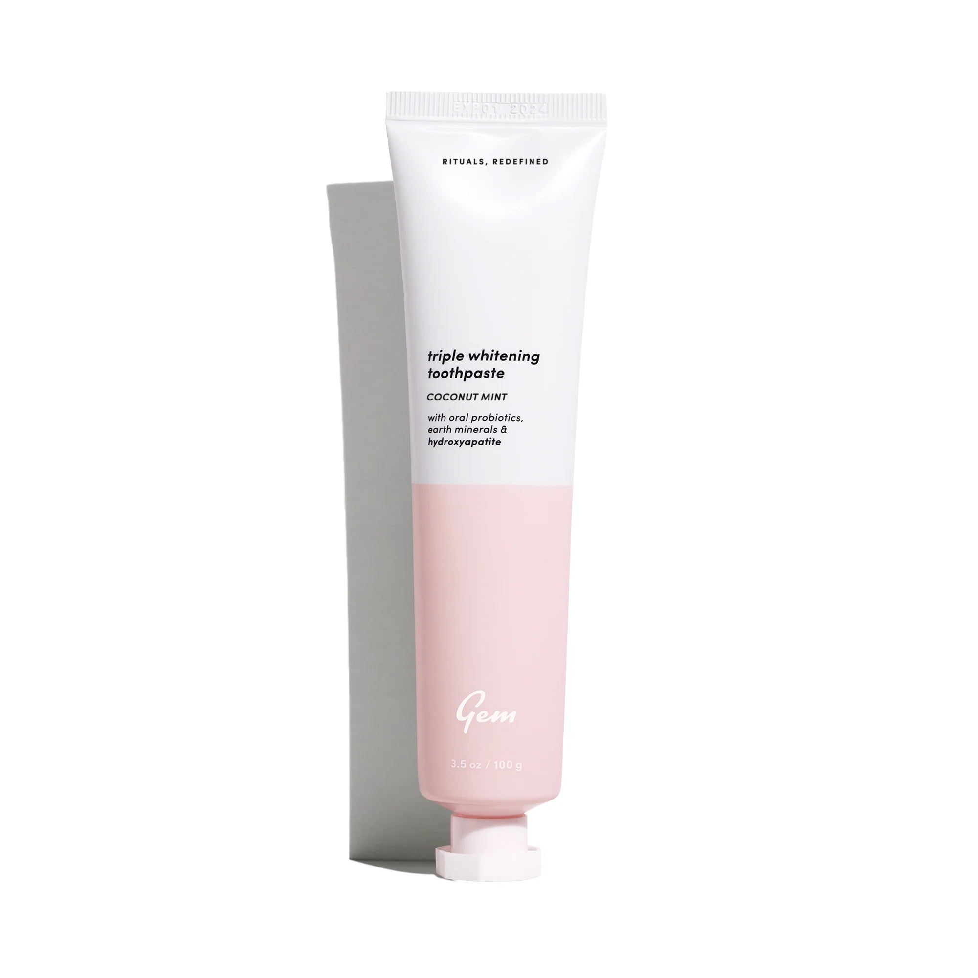 Gem Triple Whitening Toothpaste: Coconut Mint