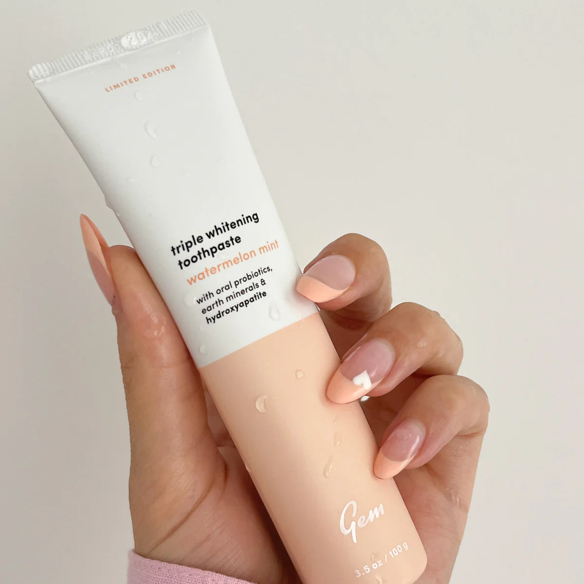 Gem Triple Whitening Toothpaste: Watermelon Mint