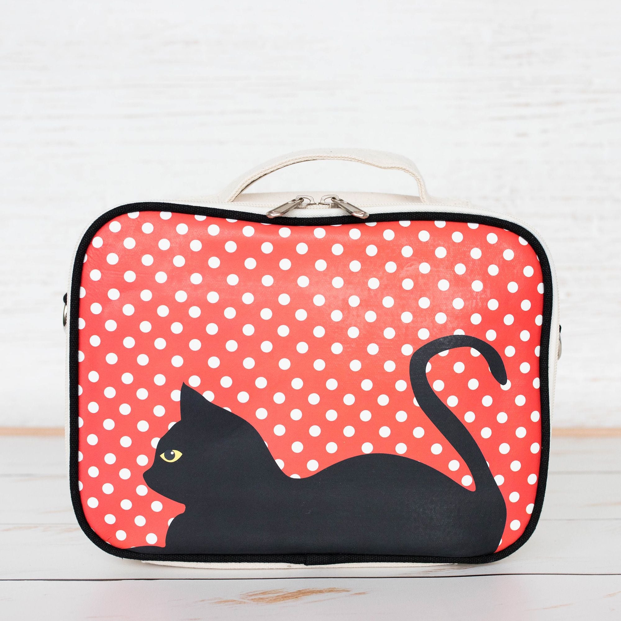 Green Essentials Organic Cotton Insulated Lunch Bag – Cat