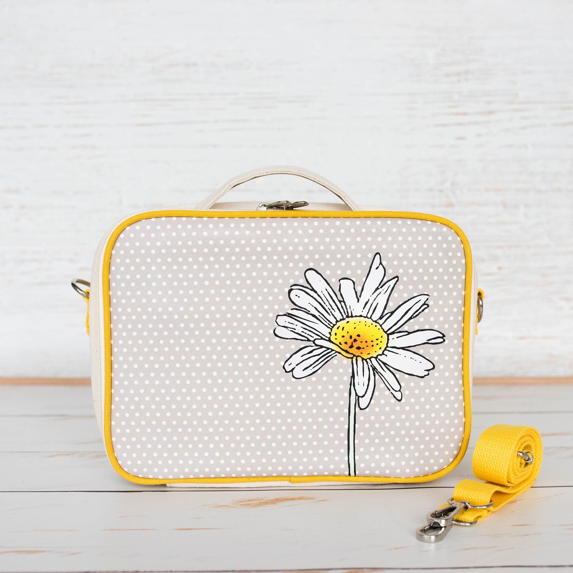 Green Essentials Organic Cotton Insulated Lunch Bag – Daisy