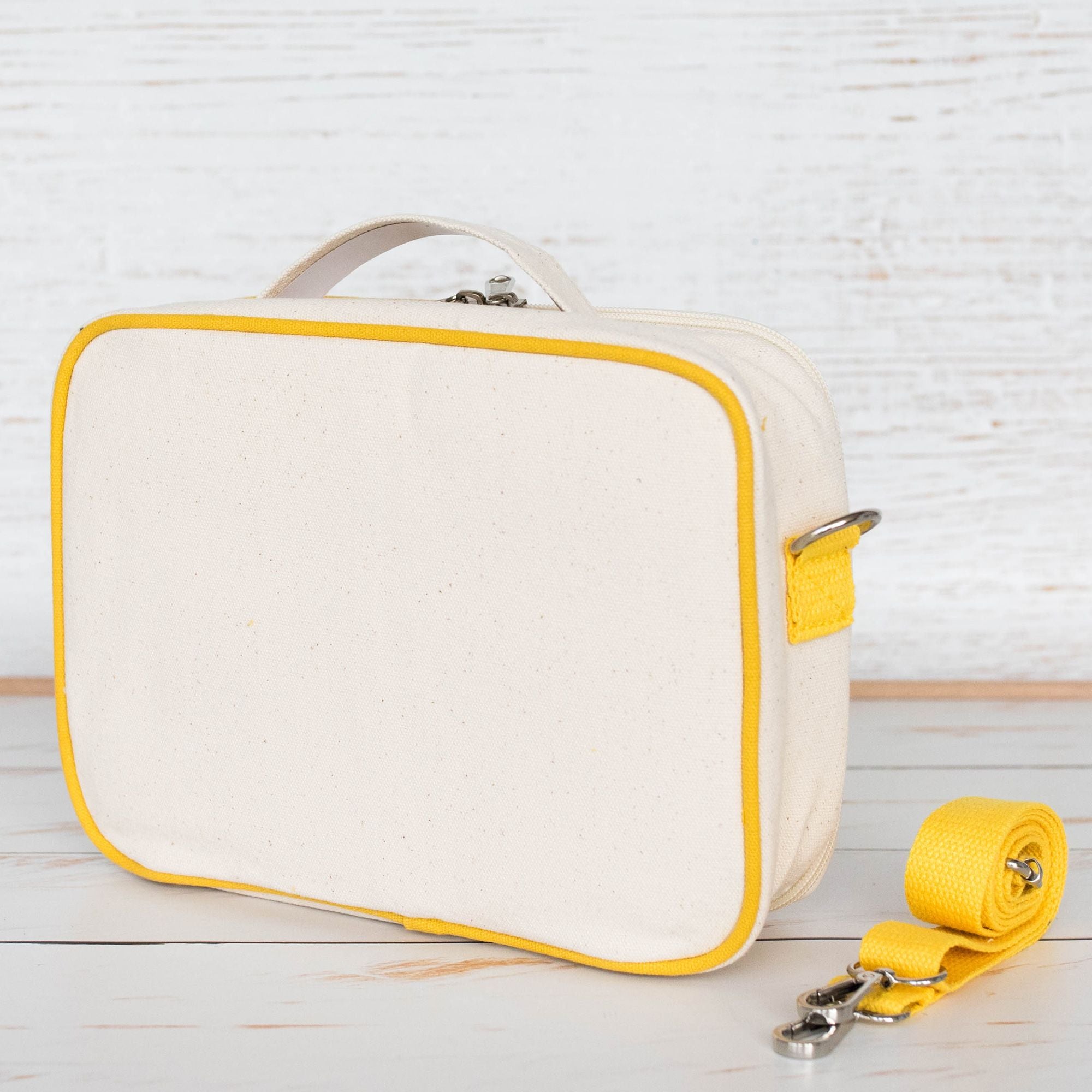 Green Essentials Organic Cotton Insulated Lunch Bag – Daisy