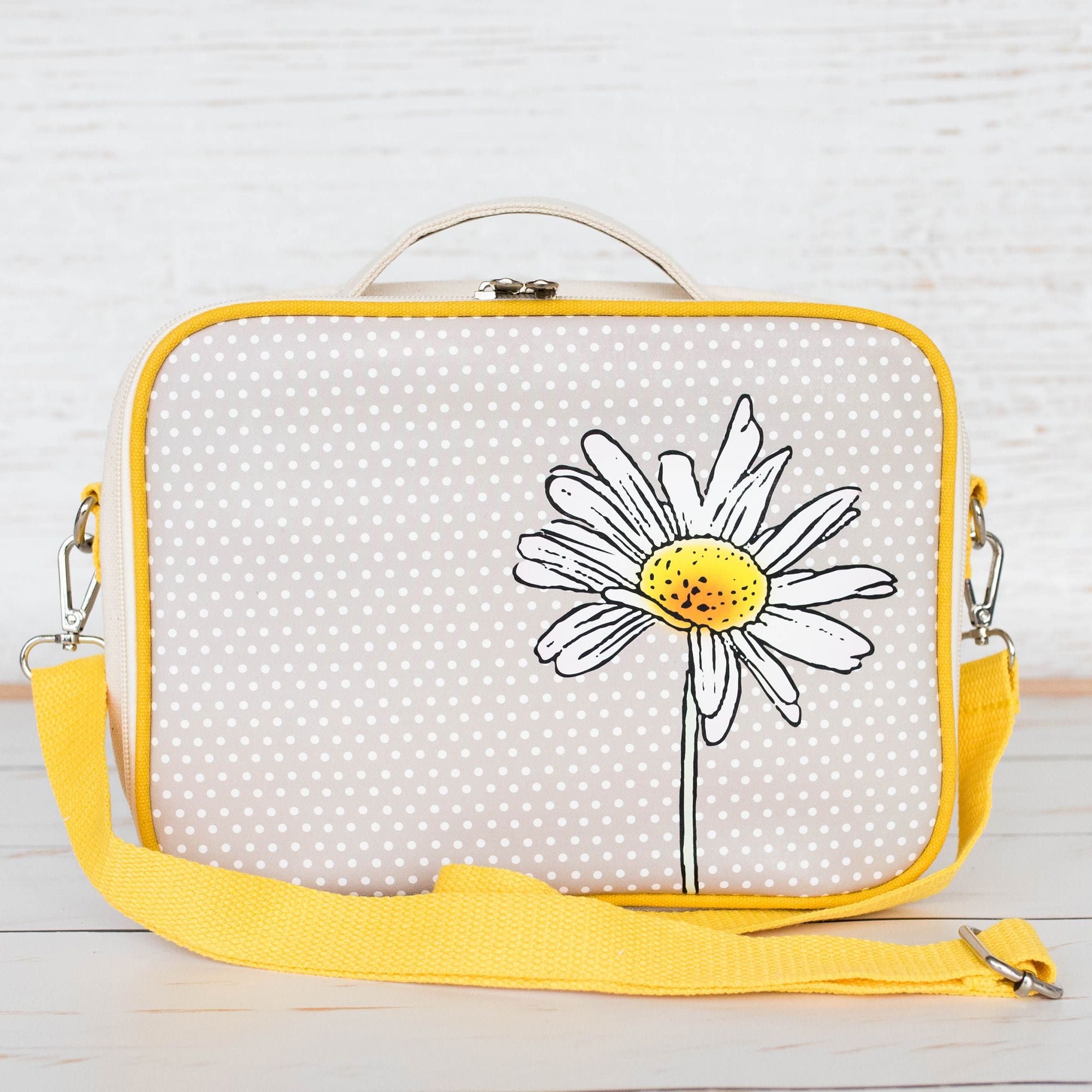 Green Essentials Organic Cotton Insulated Lunch Bag – Daisy