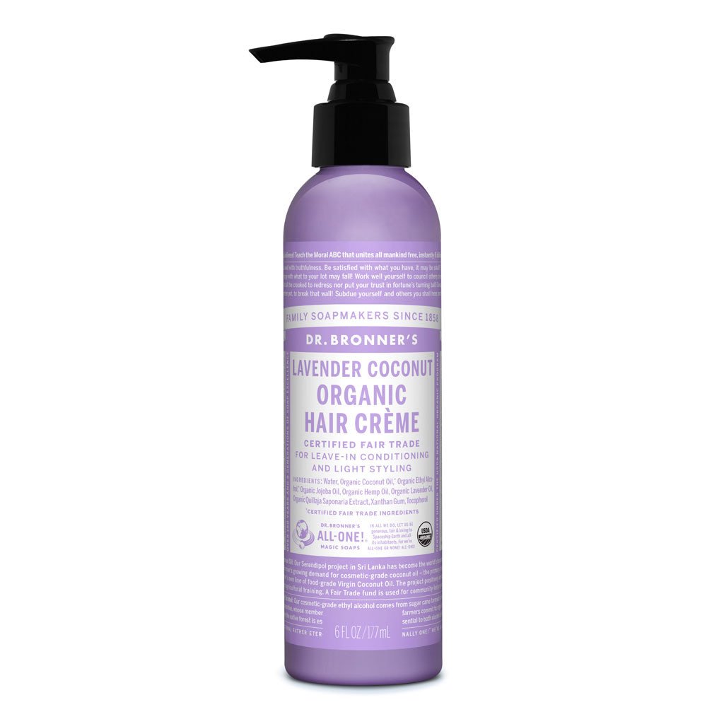 Dr. Bronner's Hair Care Lavender/Coconut Styling 177ml-The Living Co.