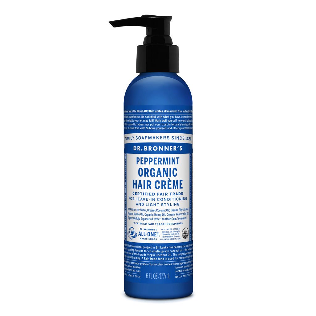 Dr. Bronner's Hair Care Peppermint Styling 177ml-The Living Co.