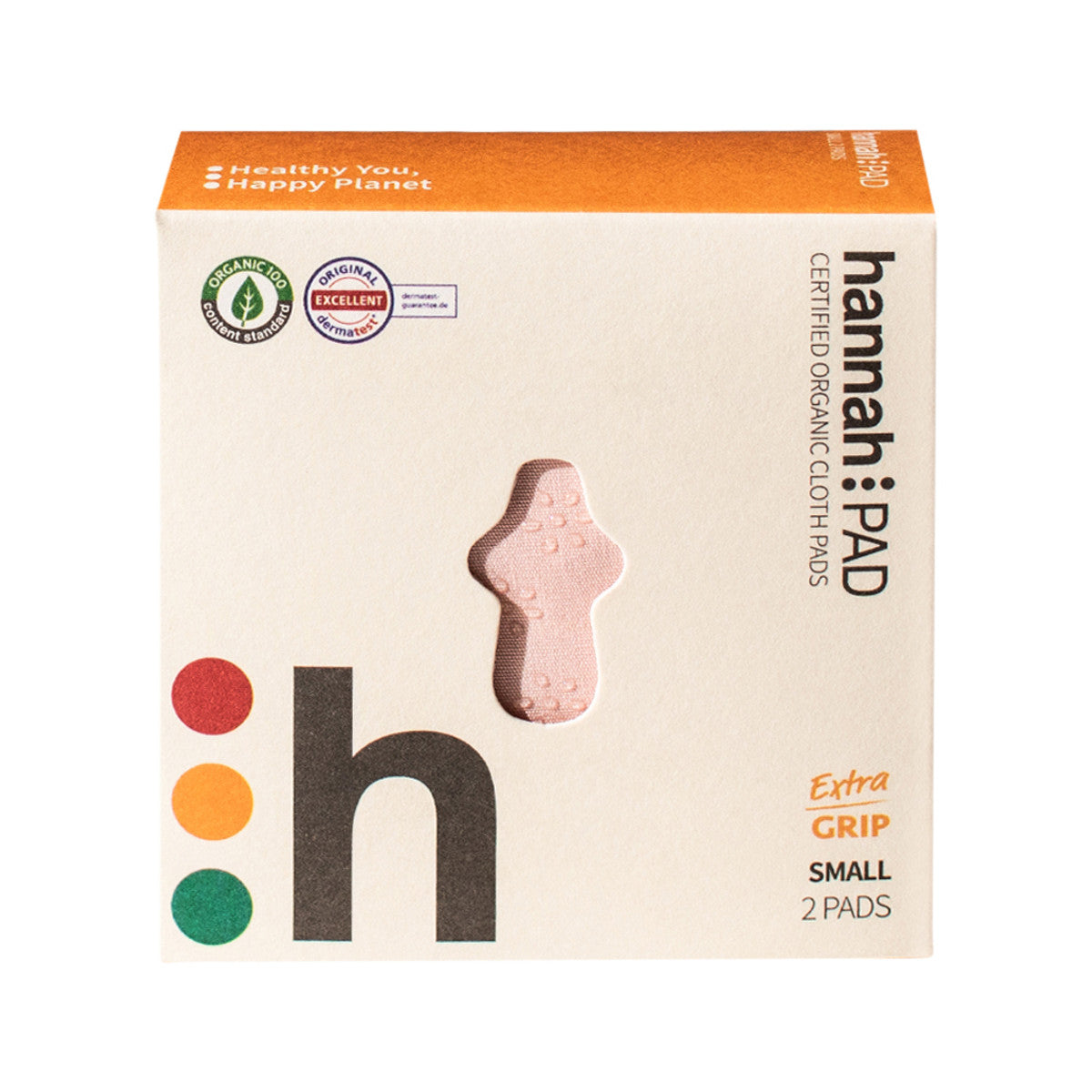 Hannahpad Organic Reusable Pads - 2 Small Pads