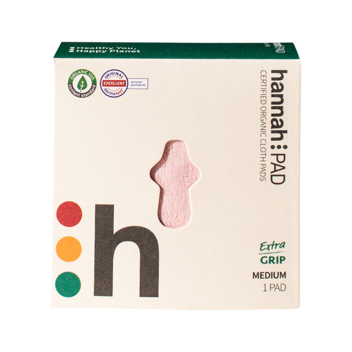 Hannahpad Organic Reusable Pads - Medium