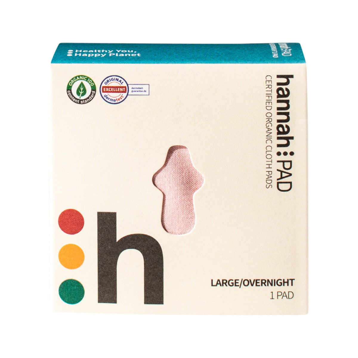 Hannahpad Organic Reusable Pads - Overnight