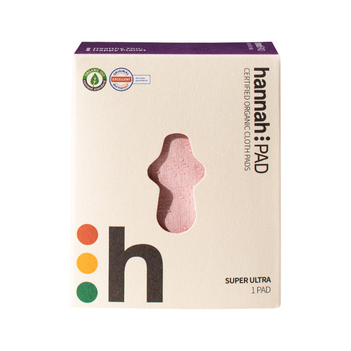 Hannahpad Organic Reusable Pads - Super Ultra