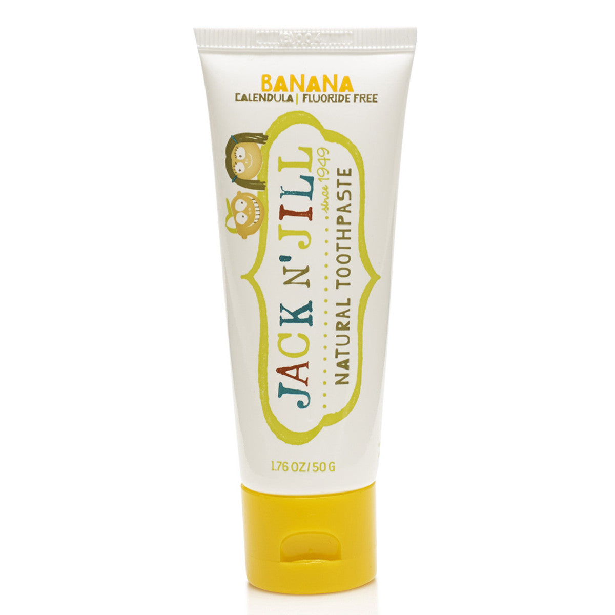 Jack n' Jill Toothpaste (Fluoride Free) Banana 50g-The Living Co.