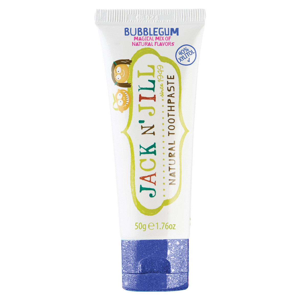 Jack n' Jill Toothpaste (Fluoride Free) Bubblegum 50g