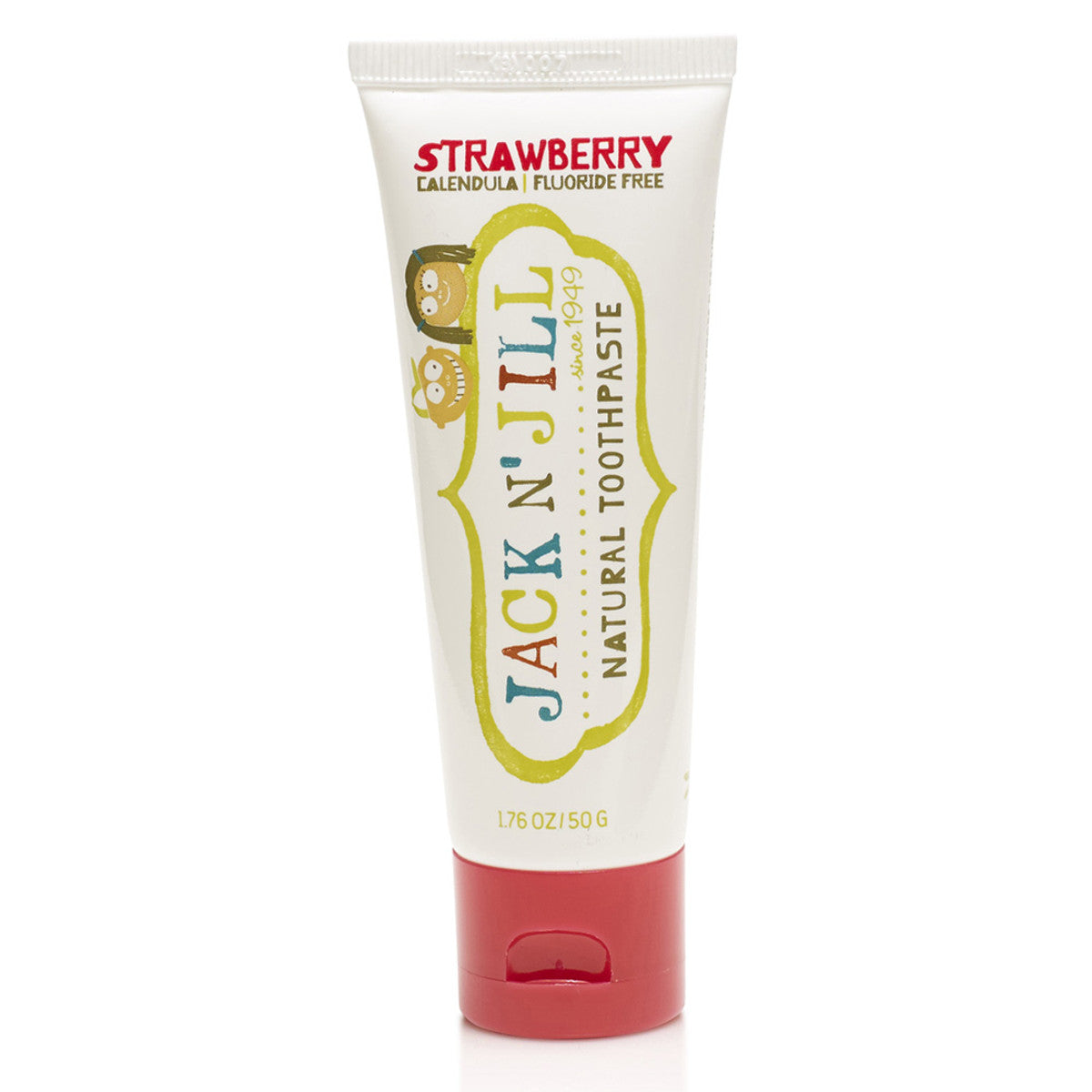 Jack n' Jill Toothpaste (Fluoride Free) Strawberry 50g