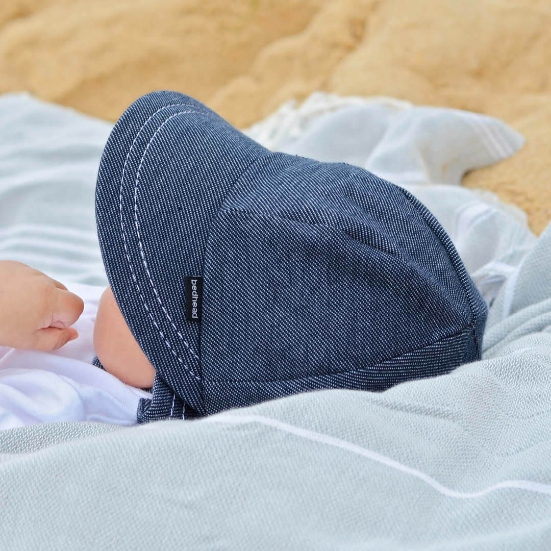 Bedhead Legionnaire Sun Hat - Denim-The Living Co.