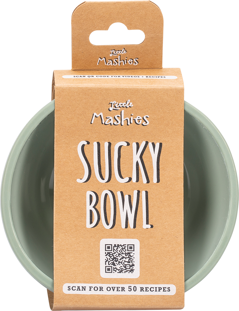 Little Mashies Silicone Sucky Bowl-The Living Co.