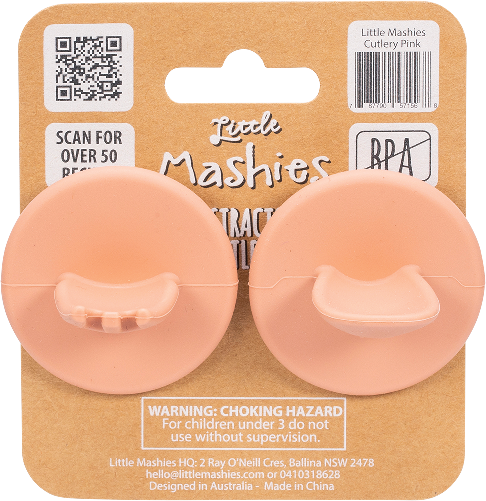 Little Mashies Silicone Distractor Cutlery