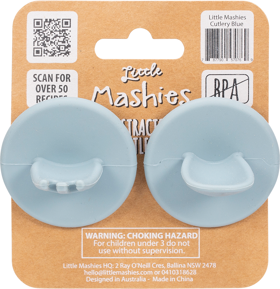 Little Mashies Silicone Distractor Cutlery