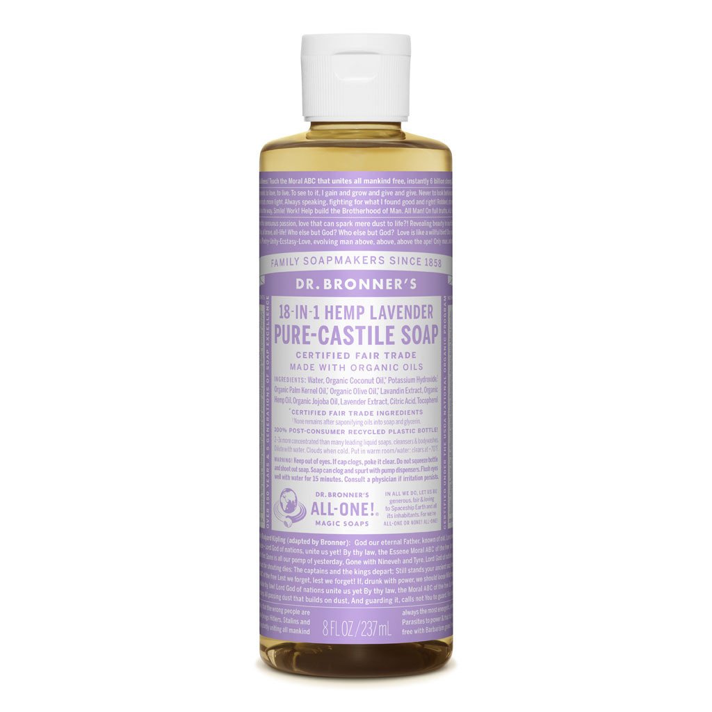 Dr. Bronner's Pure-Castile Liquid Soap Lavender