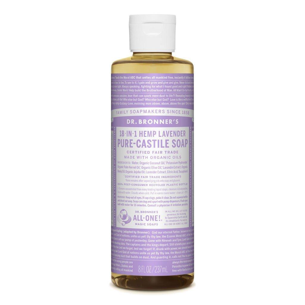Dr. Bronner's Pure-Castile Liquid Soap Lavender