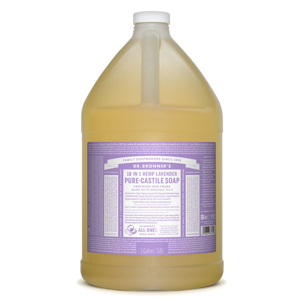 Dr. Bronner's Pure-Castile Liquid Soap Lavender