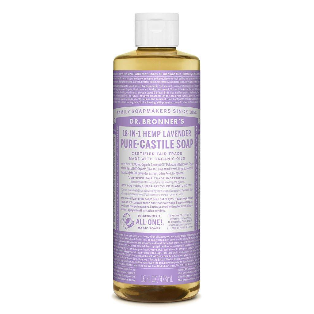 Dr. Bronner's Pure-Castile Liquid Soap Lavender
