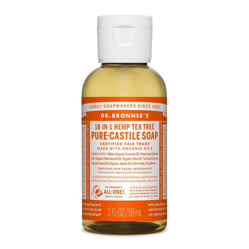 Dr. Bronner's Pure-Castile Liquid Soap Tea Tree