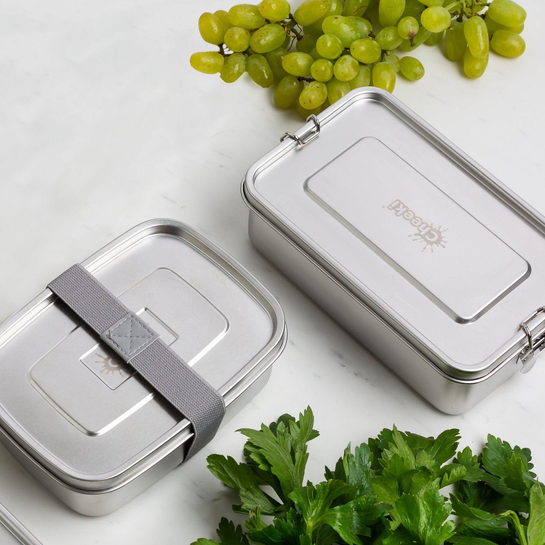 Cheeki Stainless Steel Lunch Box The Essential 1000ml