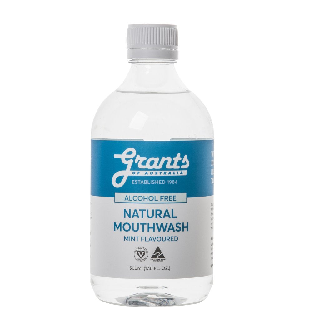 Grants Xylitol Mouthwash 500ml-The Living Co.