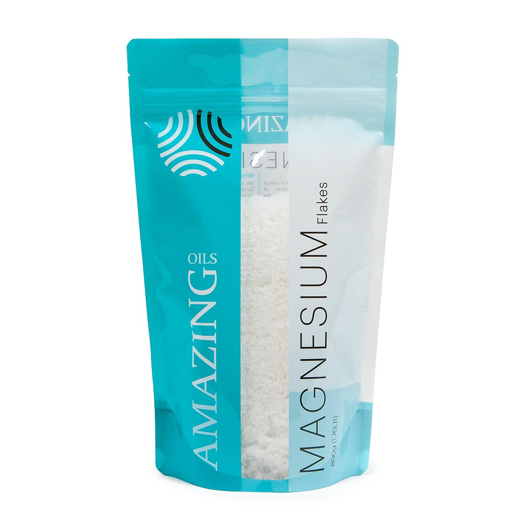 Amazing Oils Magnesium Bath Flakes Magnesium Chloride-The Living Co.