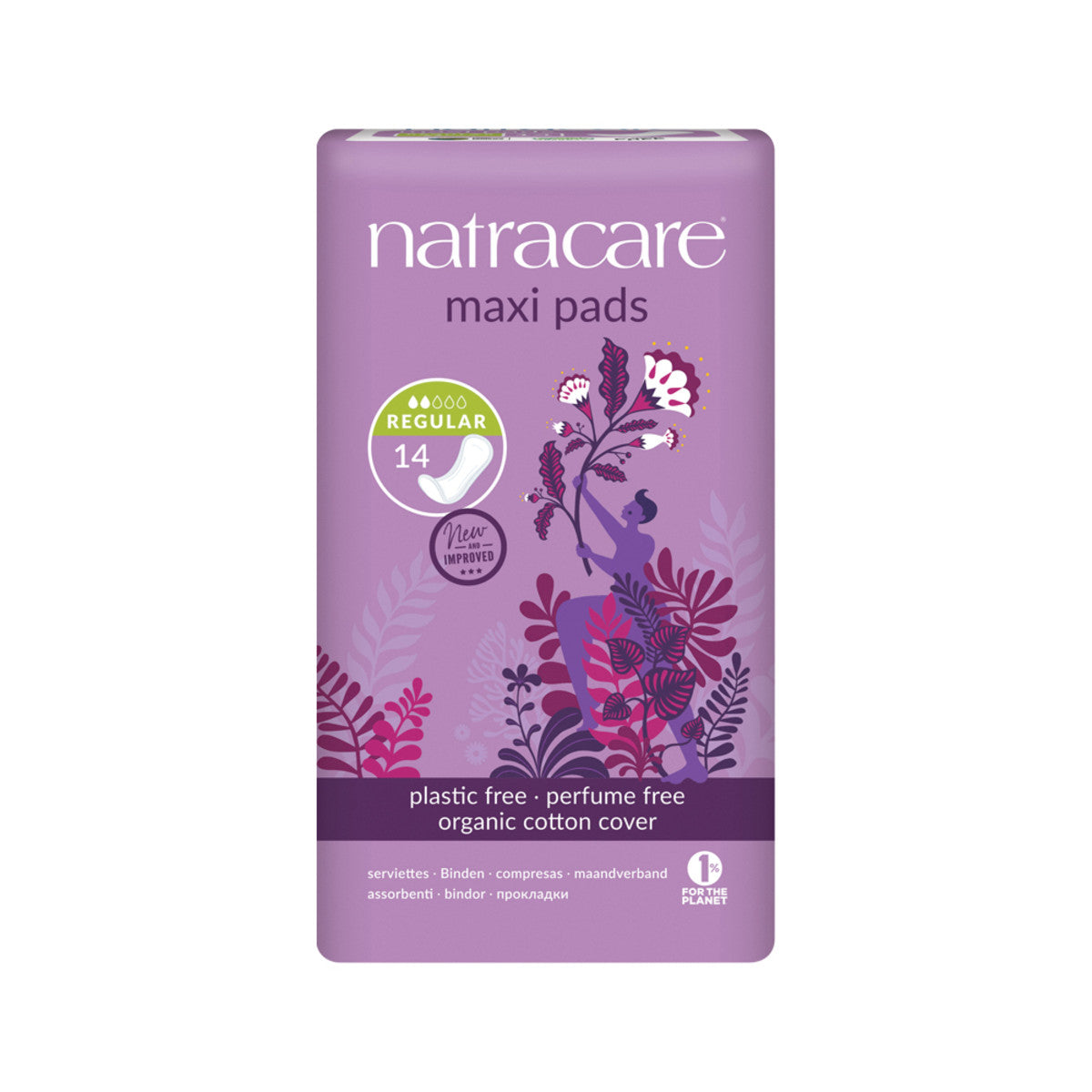 Natracare Maxi Pads Regular 14