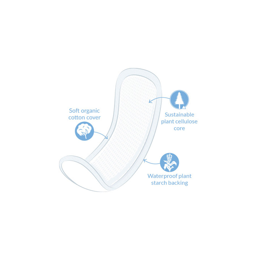 Natracare Maxi Pads Super 12