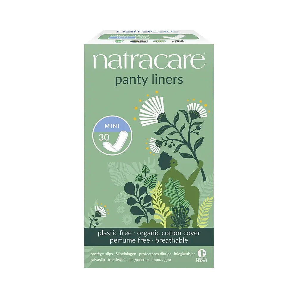 Natracare Mini Panty Liners 30-The Living Co.