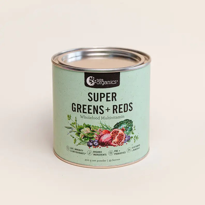 Nutra Organics Super Greens + Reds