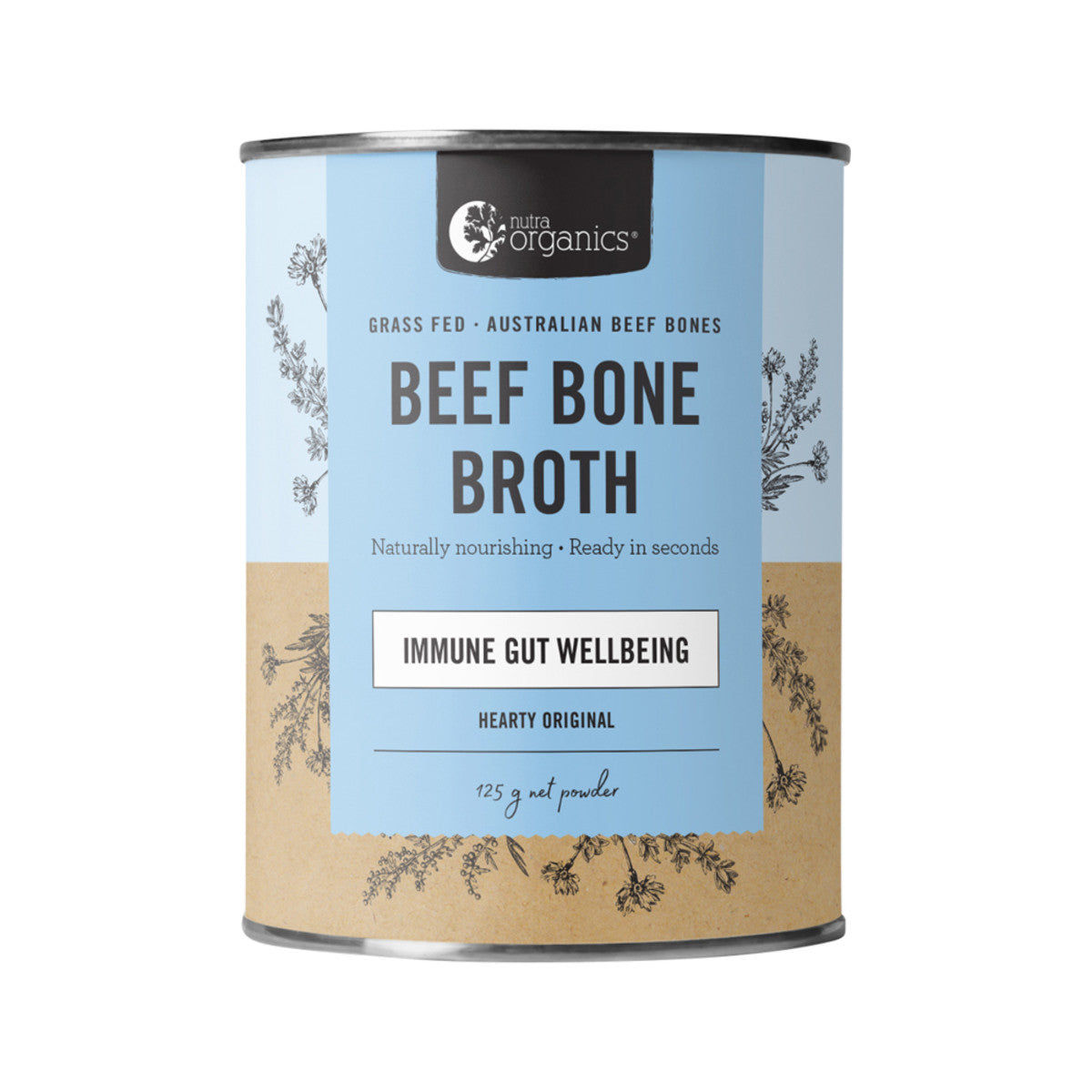 Nutra Organics Beef Bone Broth Hearty Original