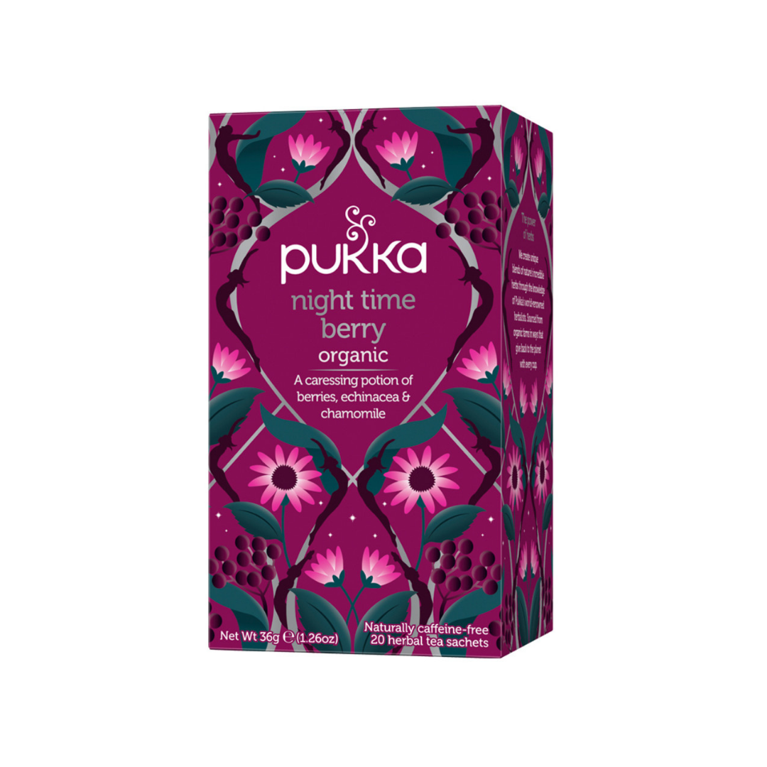 Pukka Night Time Berry x 20 Tea Bags-The Living Co.