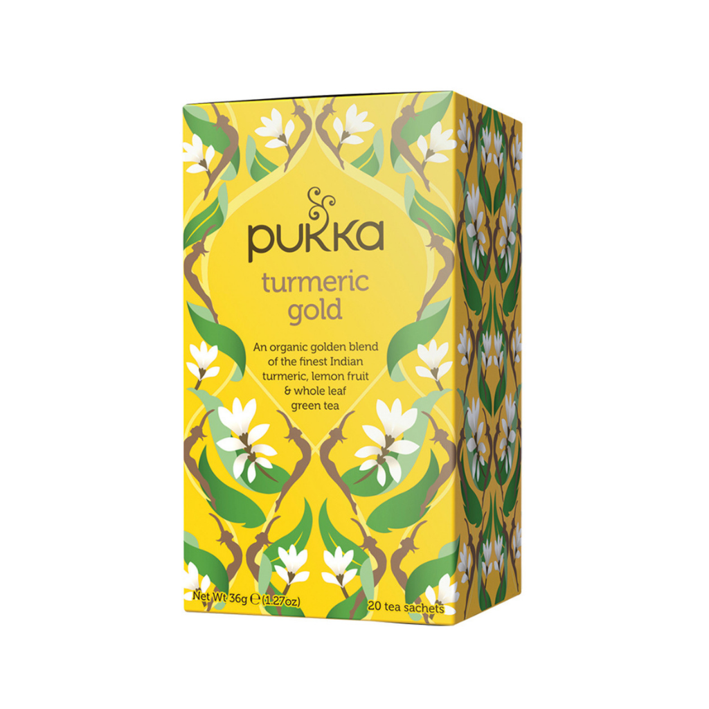 Pukka Turmeric Gold x 20 Tea Bags-The Living Co.
