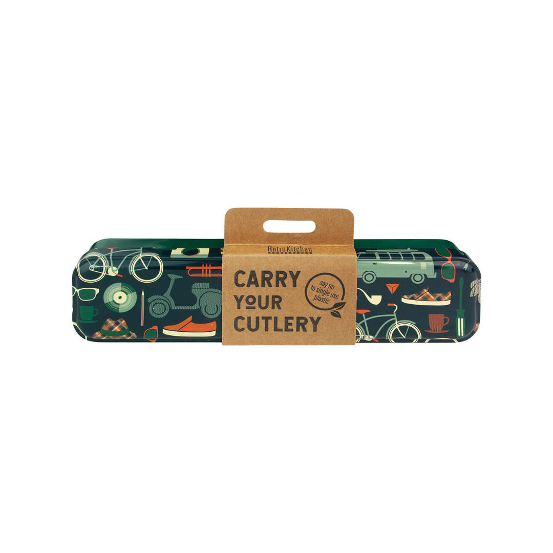 RetroKitchen Carry Your Cutlery - Retroman