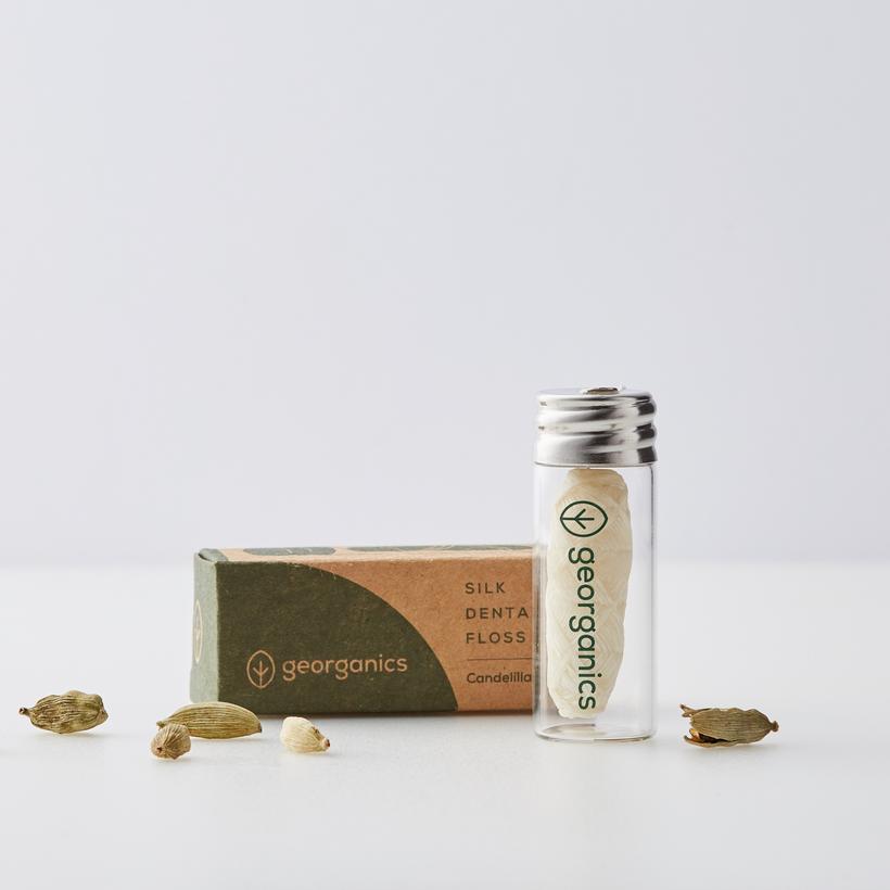 Georganics Natural Floss - Spearmint 50m