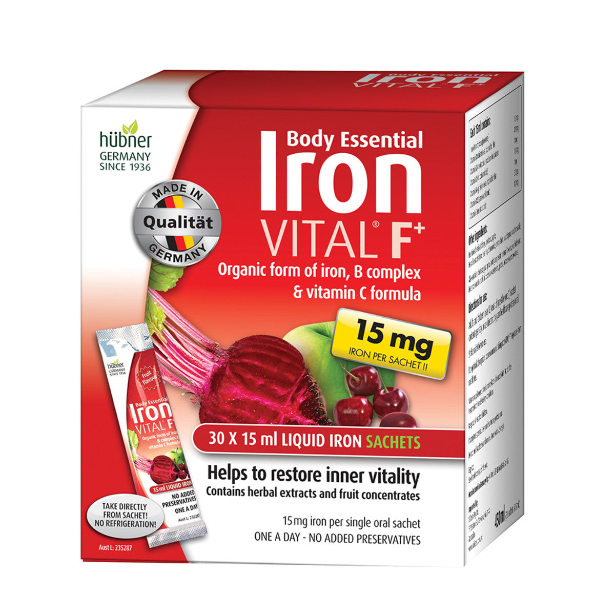 Silicea Body Essential Iron VITAL F+-The Living Co.