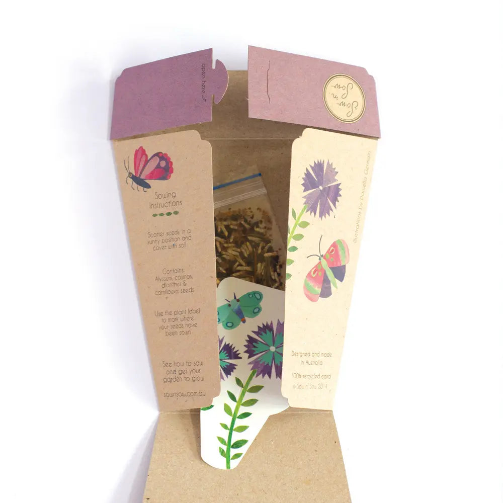 Sow 'n Sow Gift of Seeds Enchanted Garden-The Living Co.