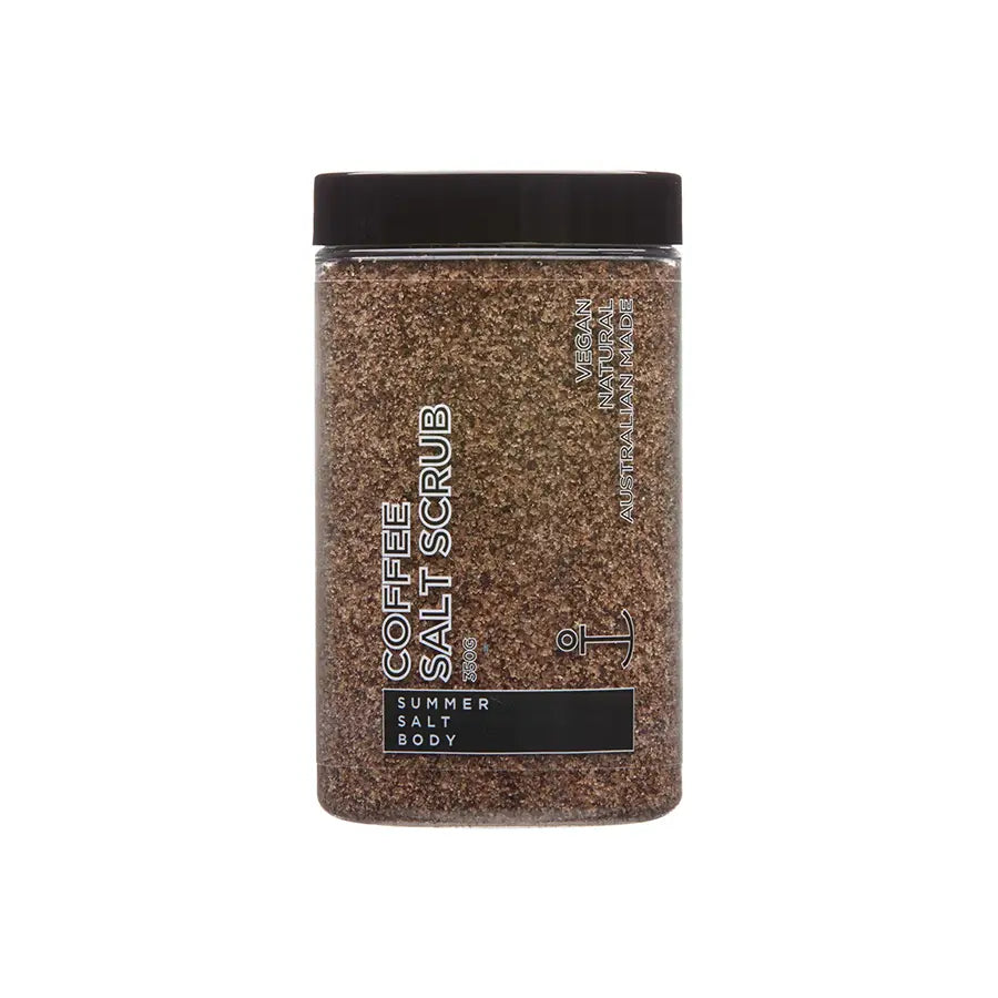 Summer Salt Body Coffee Salt Scrub-The Living Co.