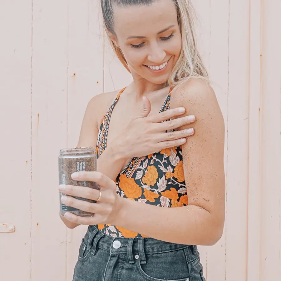 Summer Salt Body Coffee Salt Scrub